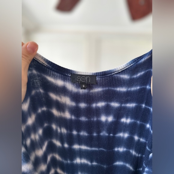 Tie Dye Fitted Dress - Picture 3 of 3